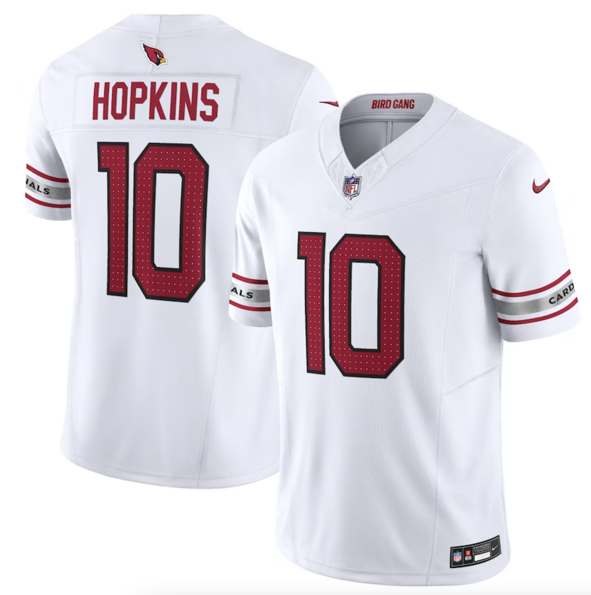 Men's Arizona Cardinals DeAndre Hopkins Nike White Vapor F.U.S.E. Limited Jersey