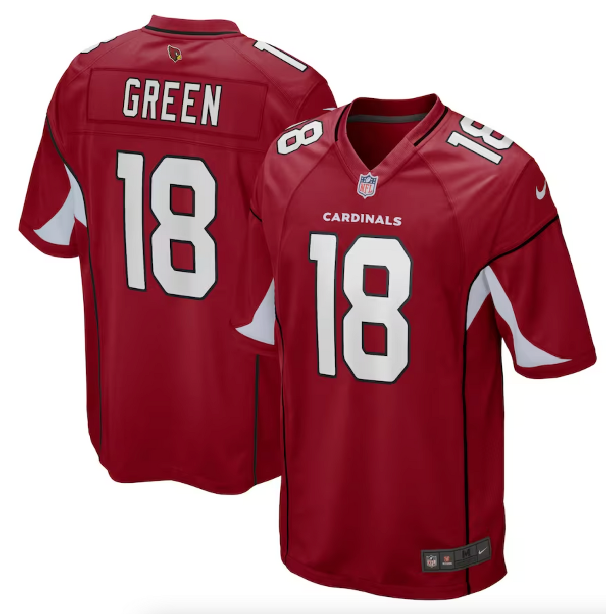 Men's Arizona Cardinals A.J. Green Nike Cardinal Game Jersey