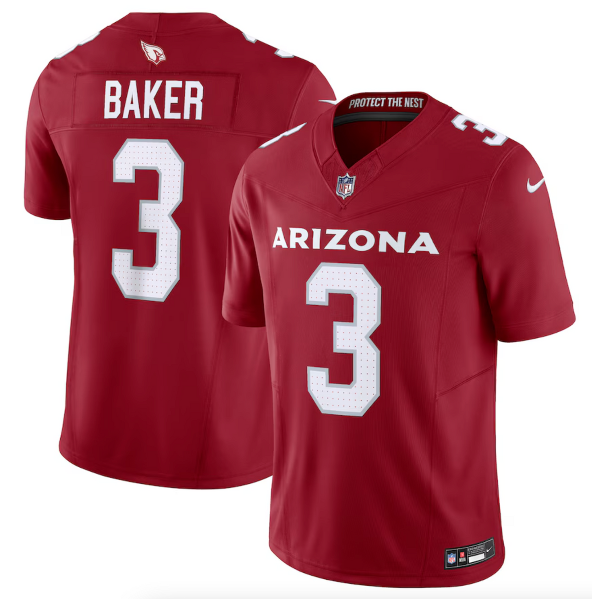 Men's Arizona Cardinals Budda Baker Nike Cardinal Vapor F.U.S.E. Limited Jersey