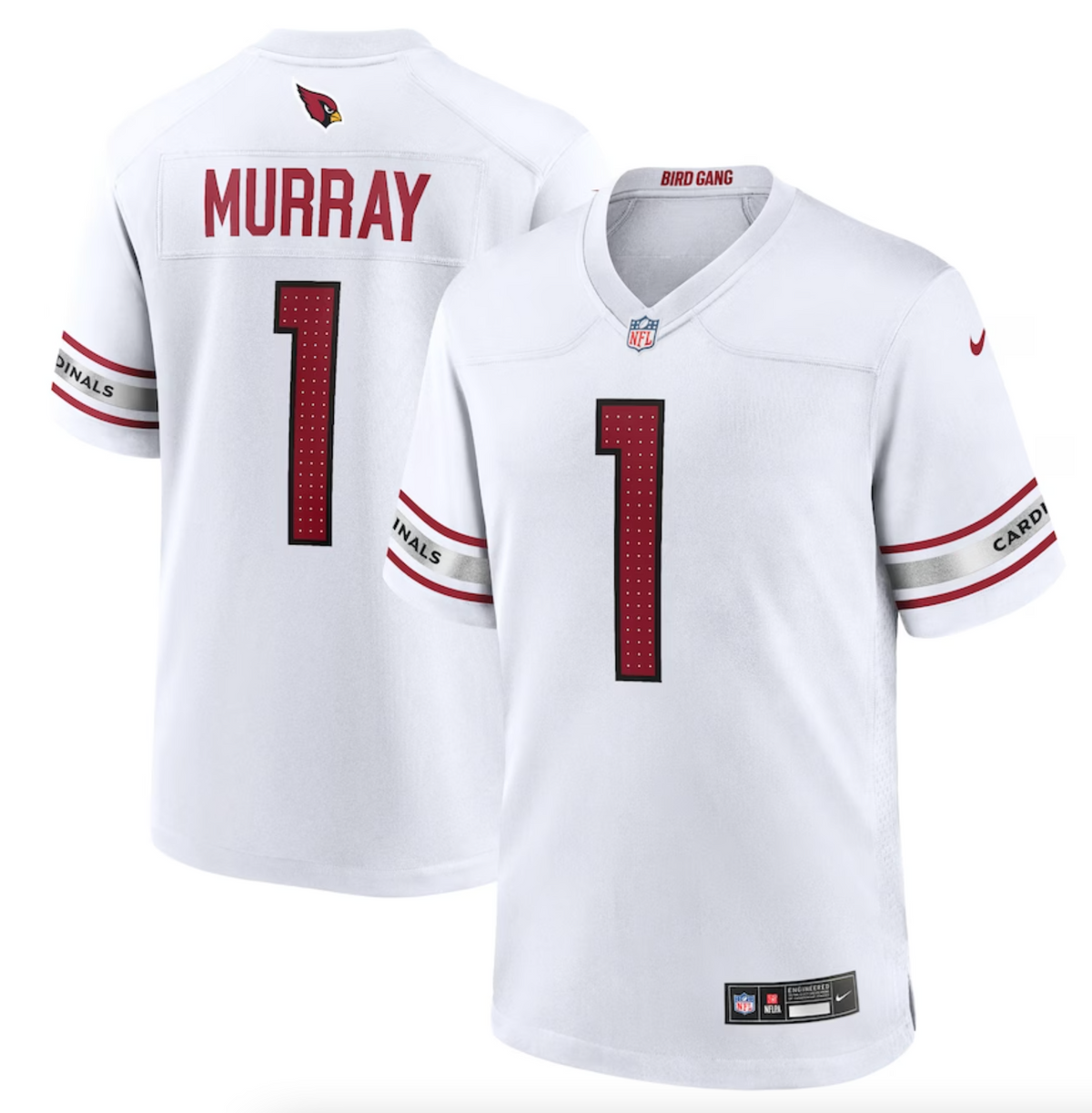 Men's Arizona Cardinals Kyler Murray Nike White Game Player Jersey