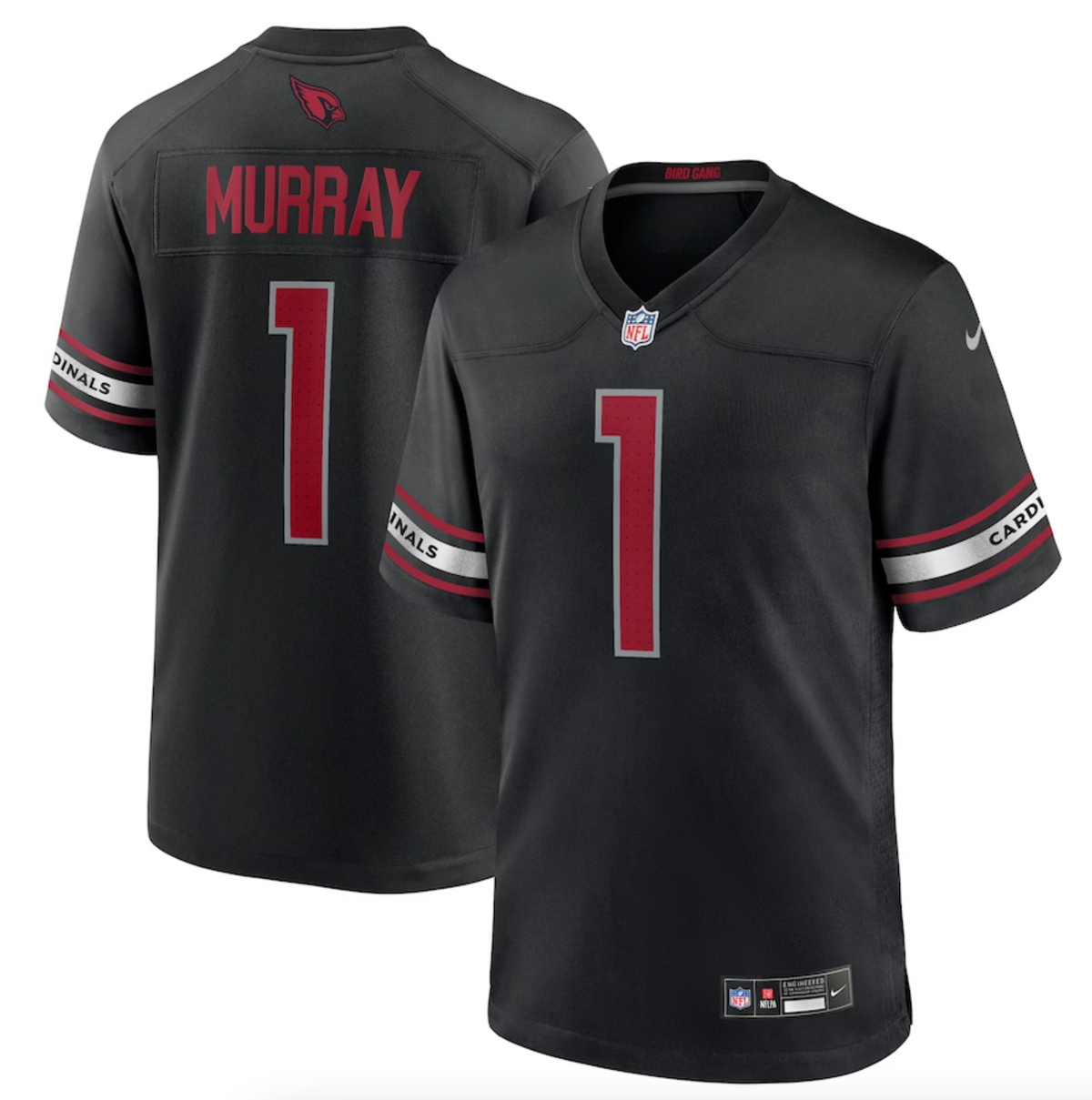 Men's Arizona Cardinals Kyler Murray Nike Black Game Jersey