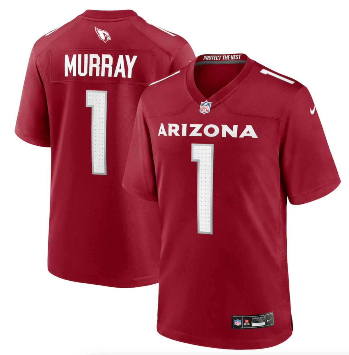 Men's Arizona Cardinals Kyler Murray Nike Cardinal Game Player Jersey