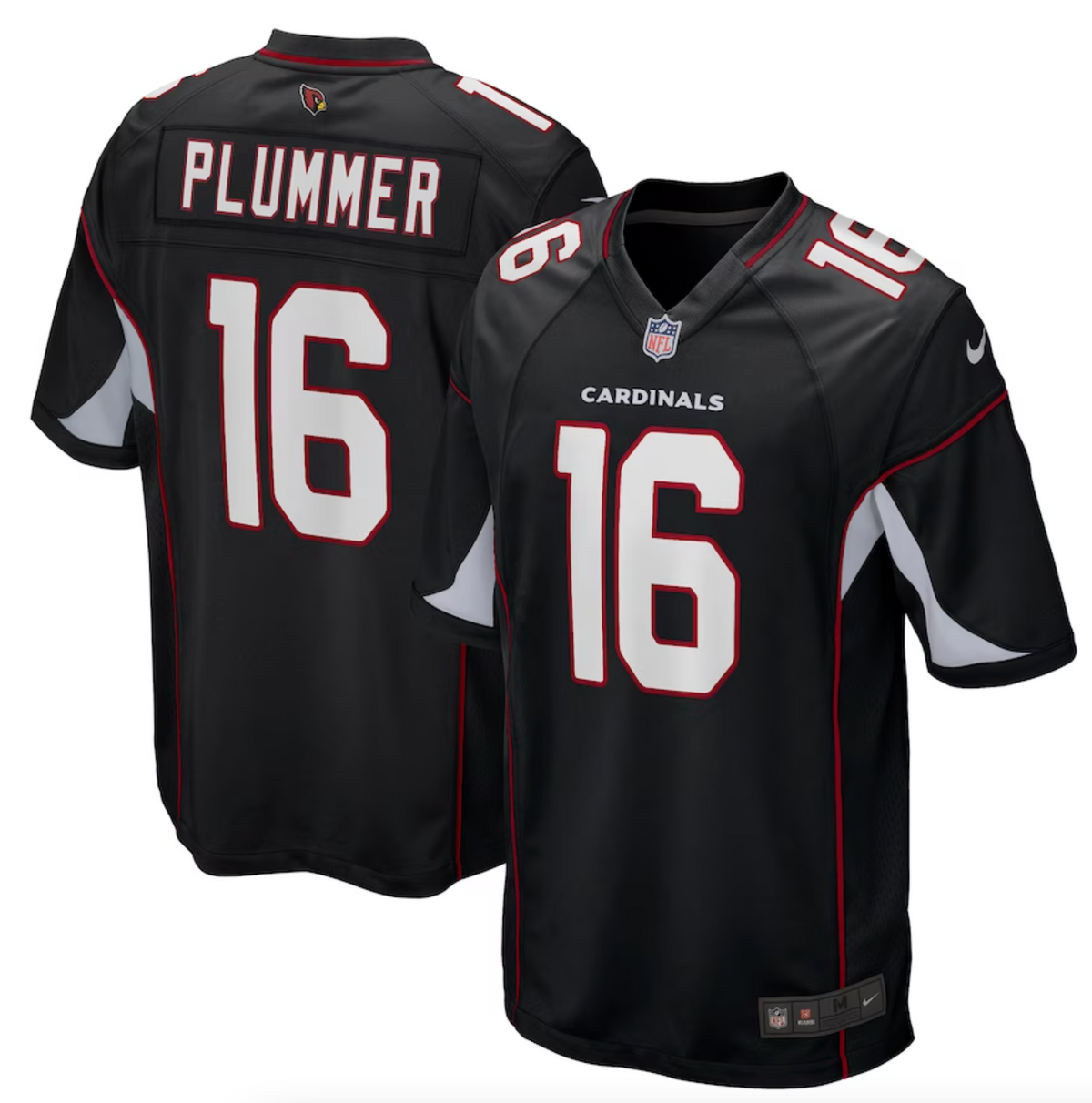 Men's Arizona Cardinals Jake Plummer Nike Black Retired Player Alternate Game Jersey