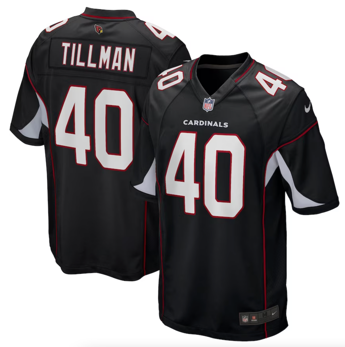 Men's Arizona Cardinals Pat Tillman Nike Black Retired Player Alternate Game Jersey