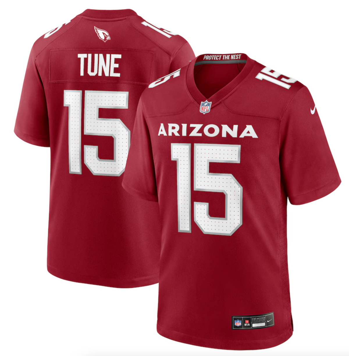 Men's Arizona Cardinals Clayton Tune Nike Cardinal Game Jersey