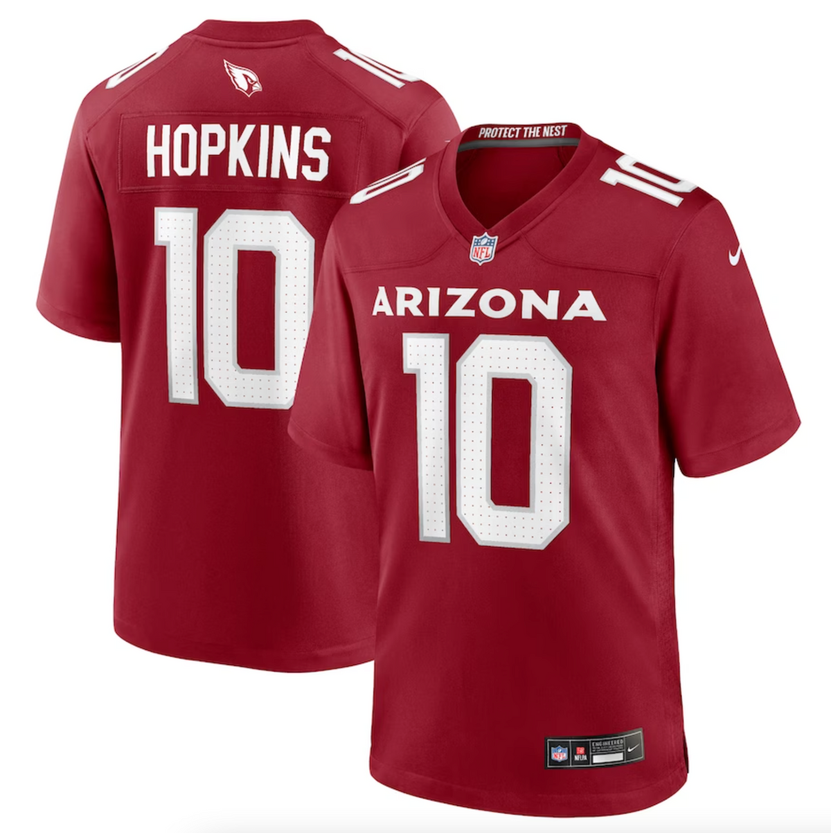 Men's Arizona Cardinals DeAndre Hopkins Nike Cardinal Game Player Jersey