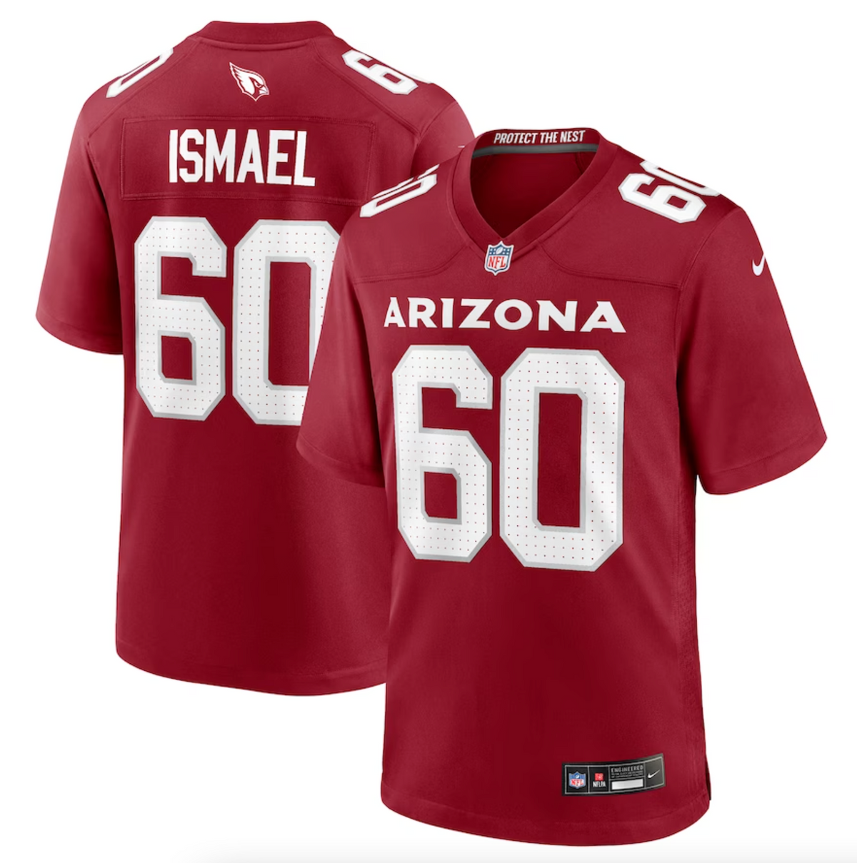 Men's Arizona Cardinals Keith Ismael Nike Cardinal Team Game Jersey