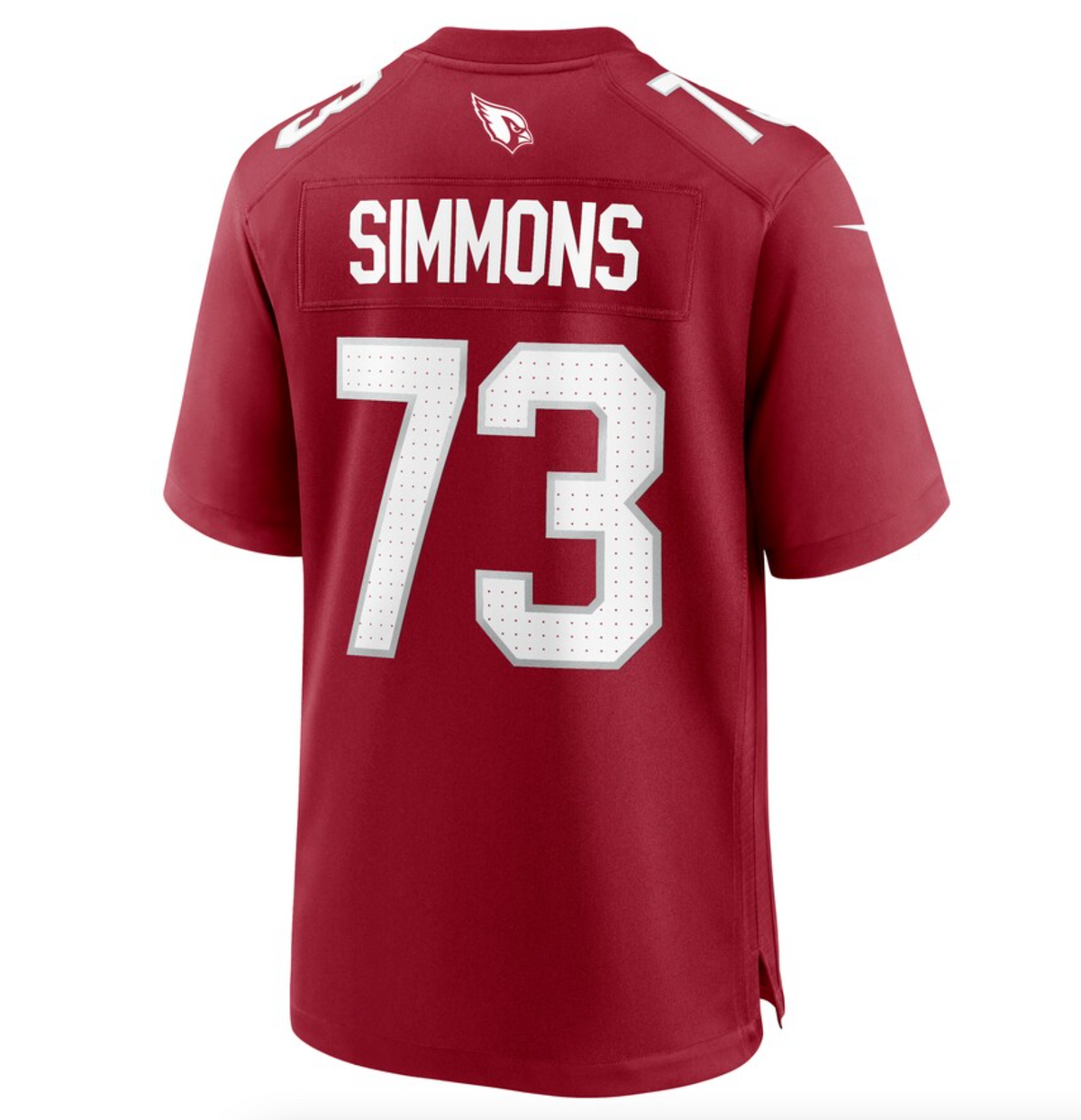 Men's Arizona Cardinals Lachavious Simmons Nike Cardinal Team Game Jersey