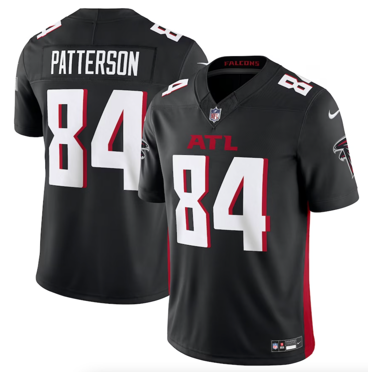 Men's Atlanta Falcons Cordarrelle Patterson Nike Black Vapor F.U.S.E. Limited Jersey