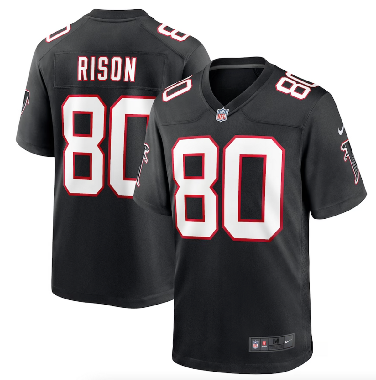 Men's Atlanta Falcons Andre Rison Nike Black Retired Player Jersey