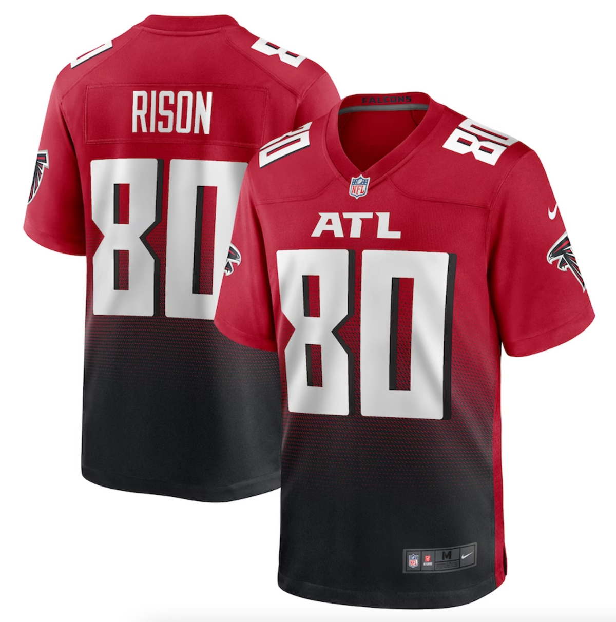 Men's Atlanta Falcons Andre Rison Nike Red Retired Player Jersey