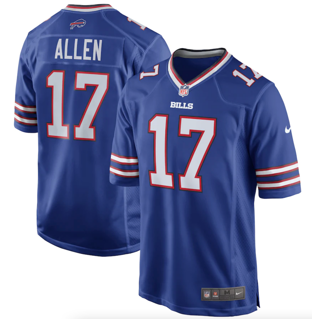 Men's Buffalo Bills Josh Allen Nike Royal Team Game Player Jersey