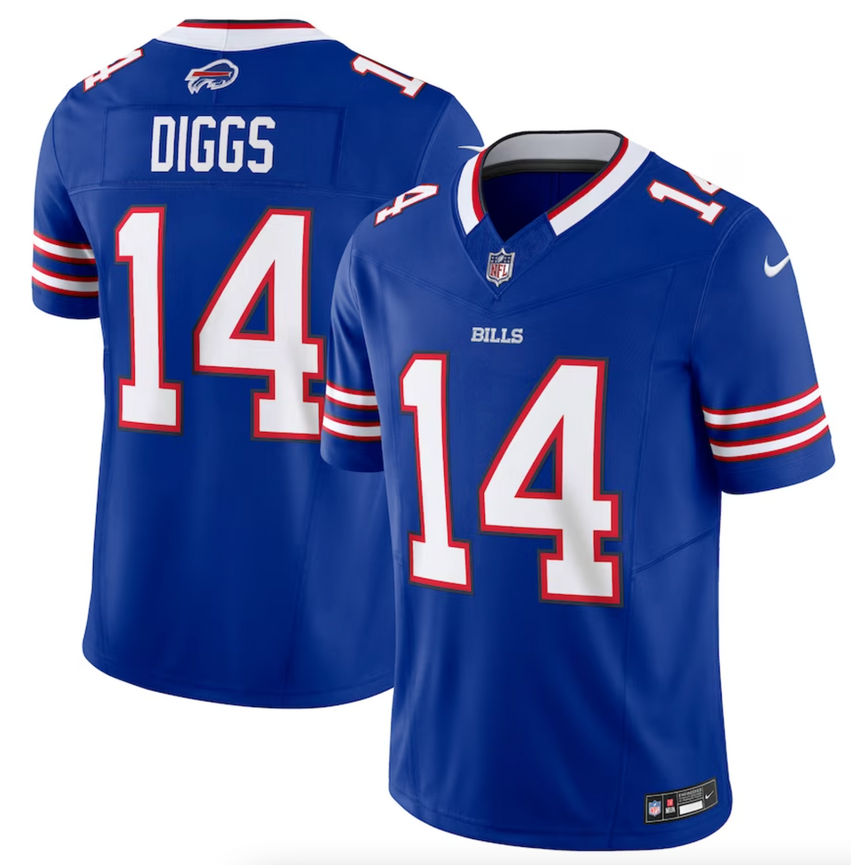 Men's Buffalo Bills Stefon Diggs Nike Royal Vapor F.U.S.E. Limited Jersey