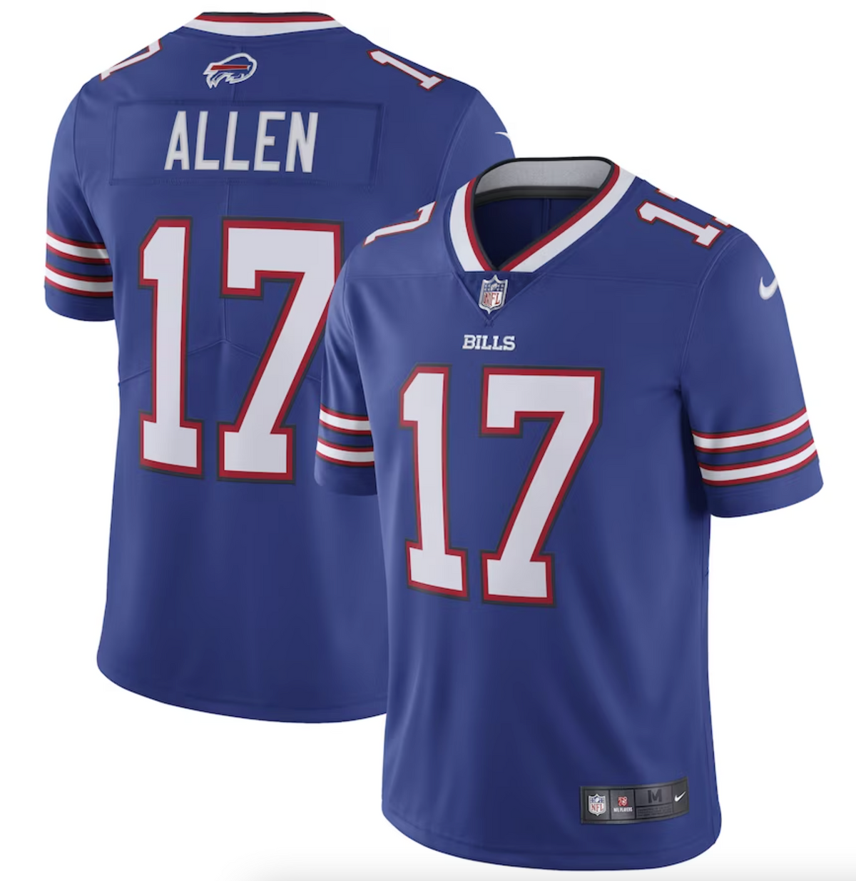 Men's Buffalo Bills Josh Allen Nike Royal Vapor Untouchable Limited Jersey