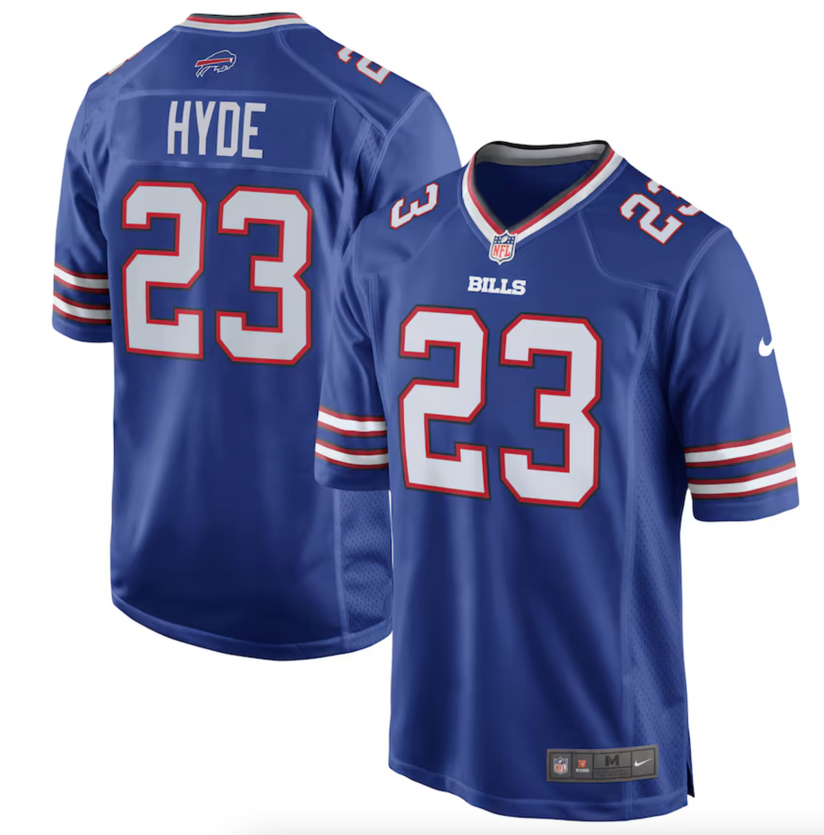 Men's Buffalo Bills Micah Hyde Nike Royal Team Game Jersey