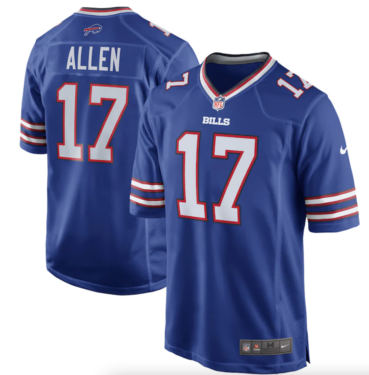 Men's Buffalo Bills Josh Allen Nike Royal Game Player Jersey