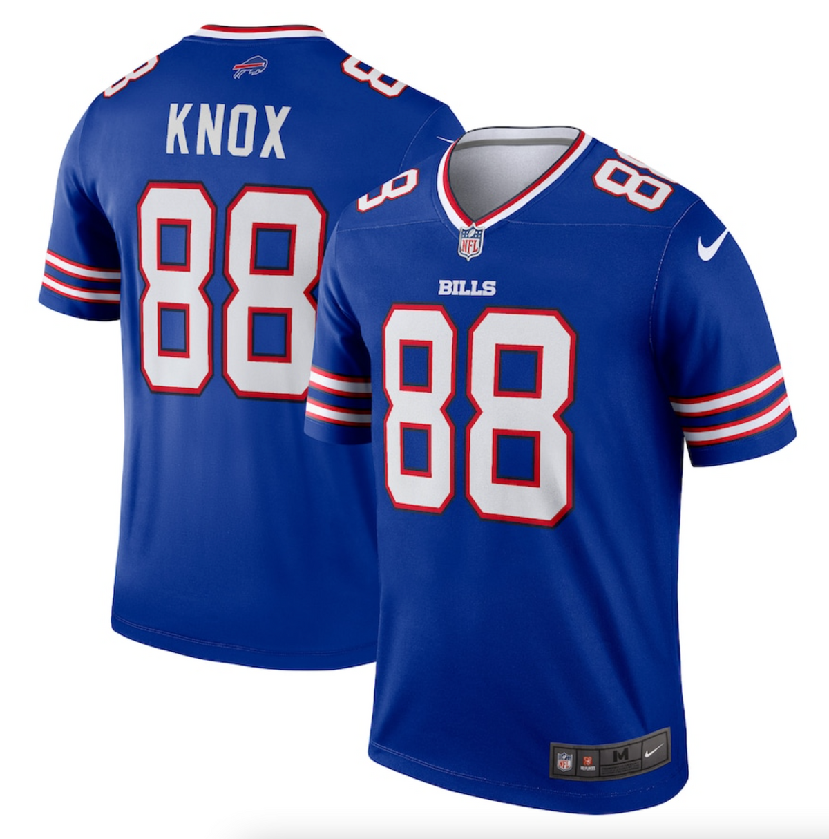 Men's Buffalo Bills Dawson Knox Nike Royal Legend Jersey