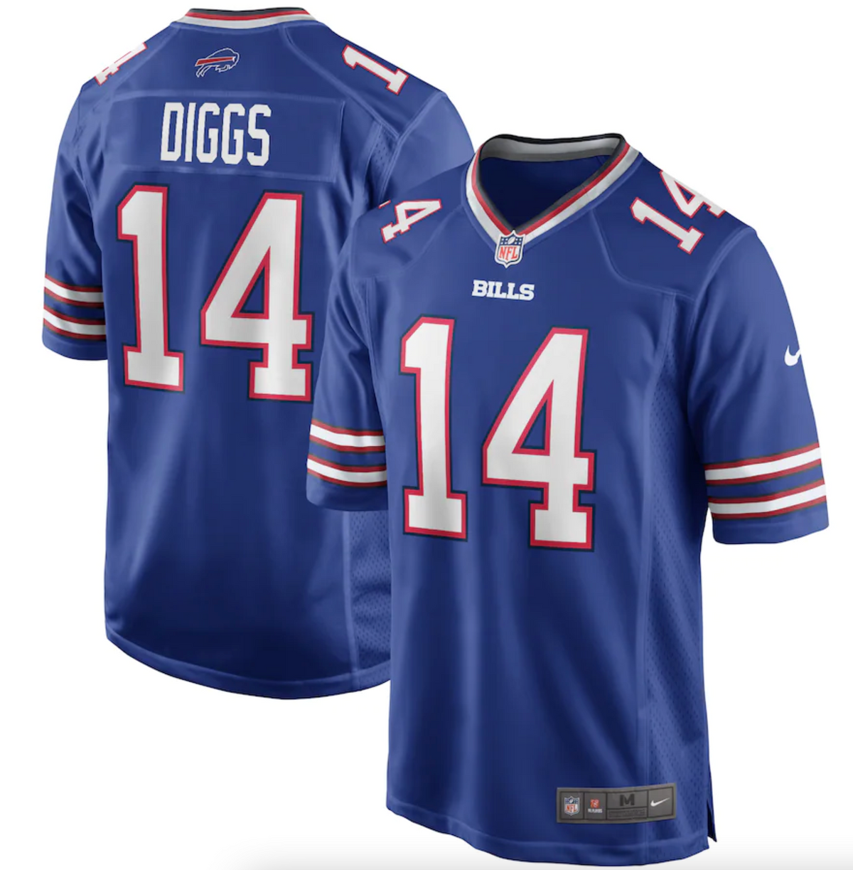 Men's Buffalo Bills Stefon Diggs Nike Royal Game Player Jersey