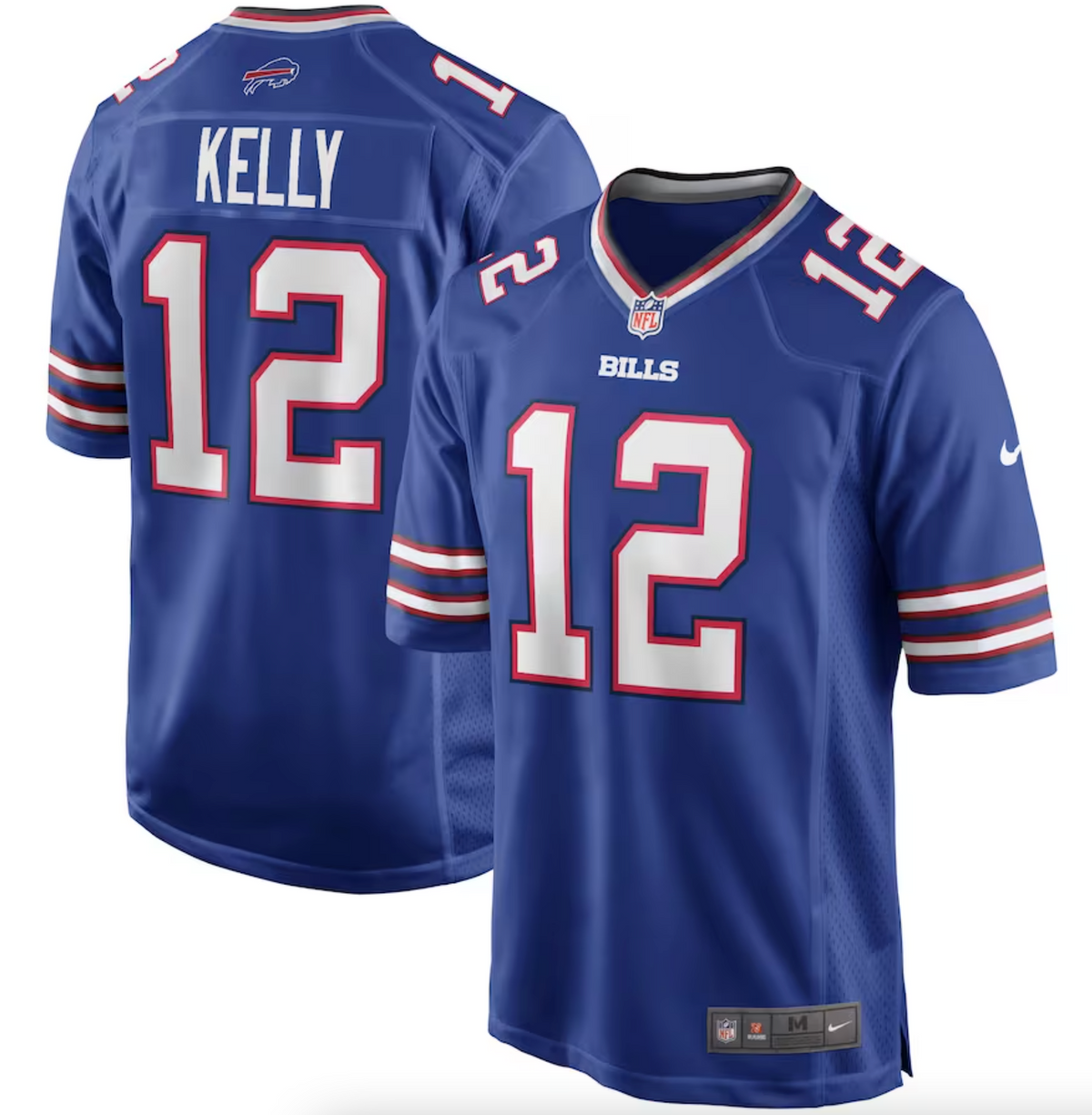 Men's Buffalo Bills Jim Kelly Nike Royal Game Retired Player Jersey