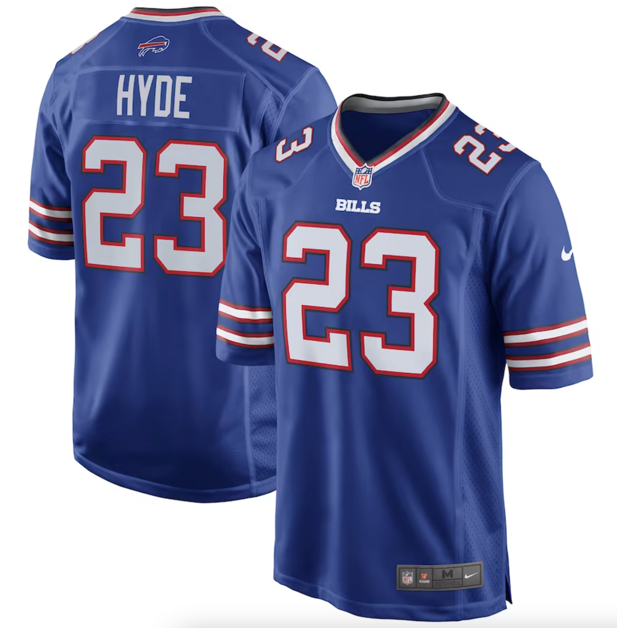 Men's Buffalo Bills Micah Hyde Nike Royal Game Player Jersey