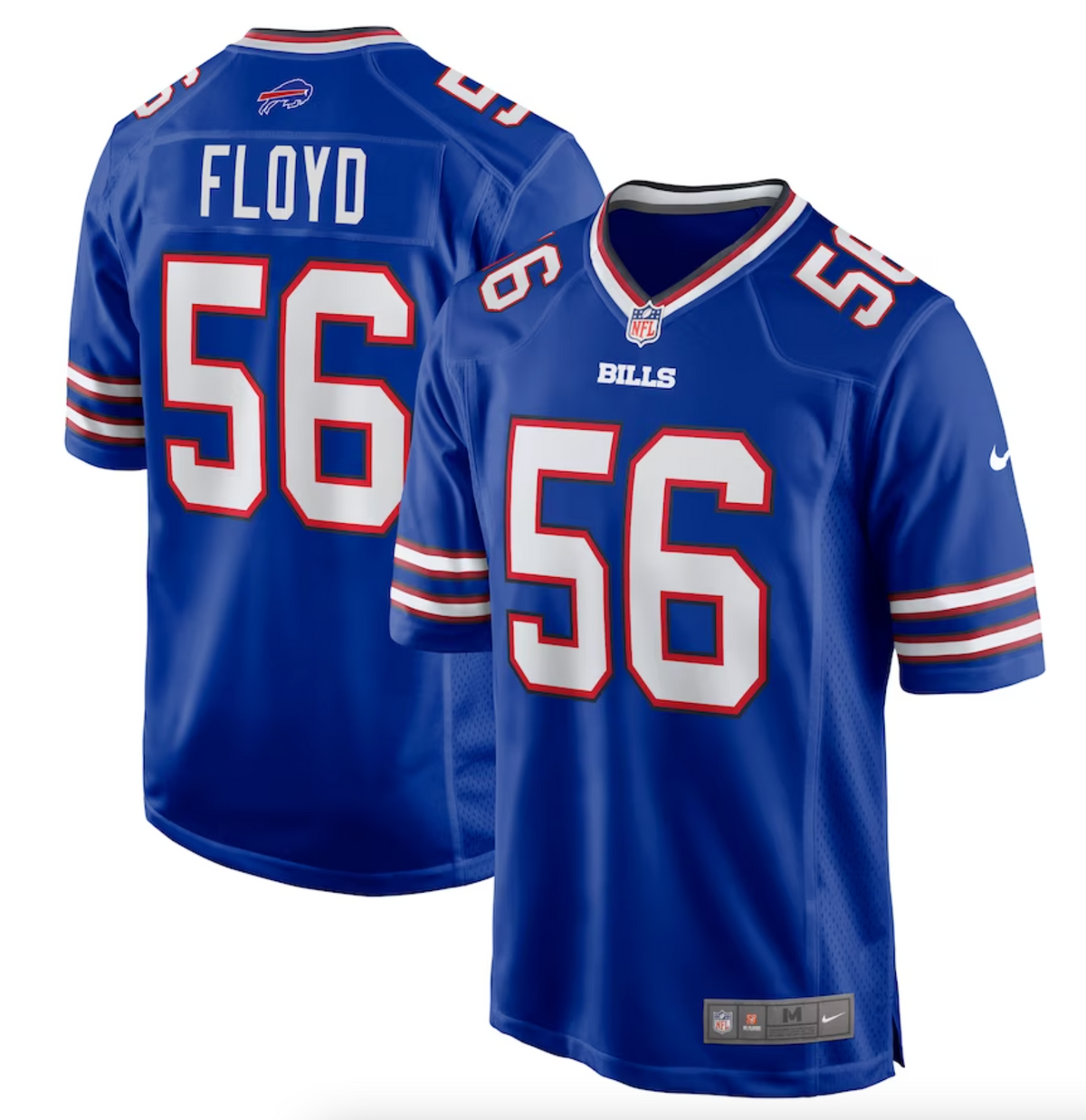 Men's Buffalo Bills Leonard Floyd Nike Royal Team Game Jersey