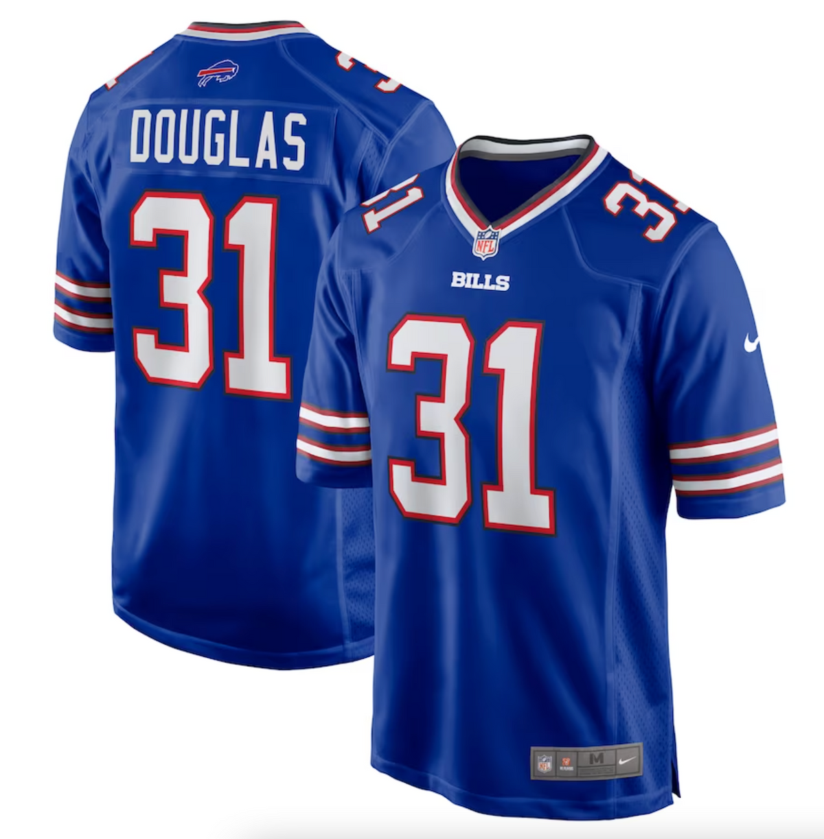 Men's Buffalo Bills Rasul Douglas Nike Royal Game Jersey