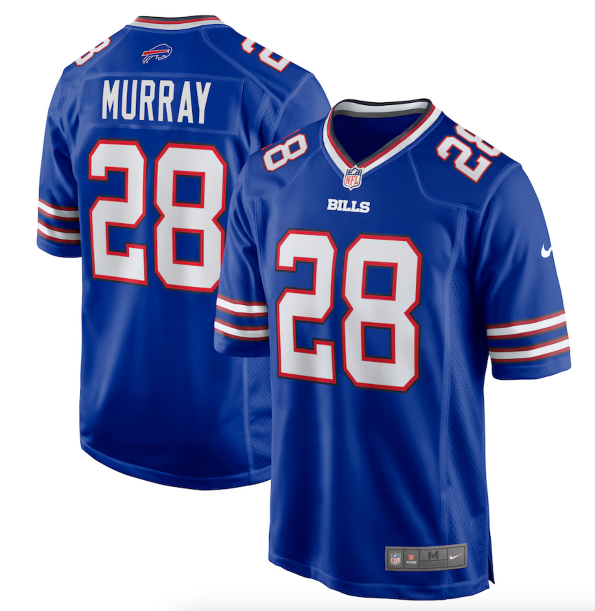 Men's Buffalo Bills Latavius Murray Nike Royal Home Game Jersey