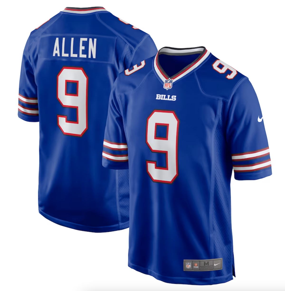 Men's Buffalo Bills Kyle Allen Nike Royal Game Player Jersey