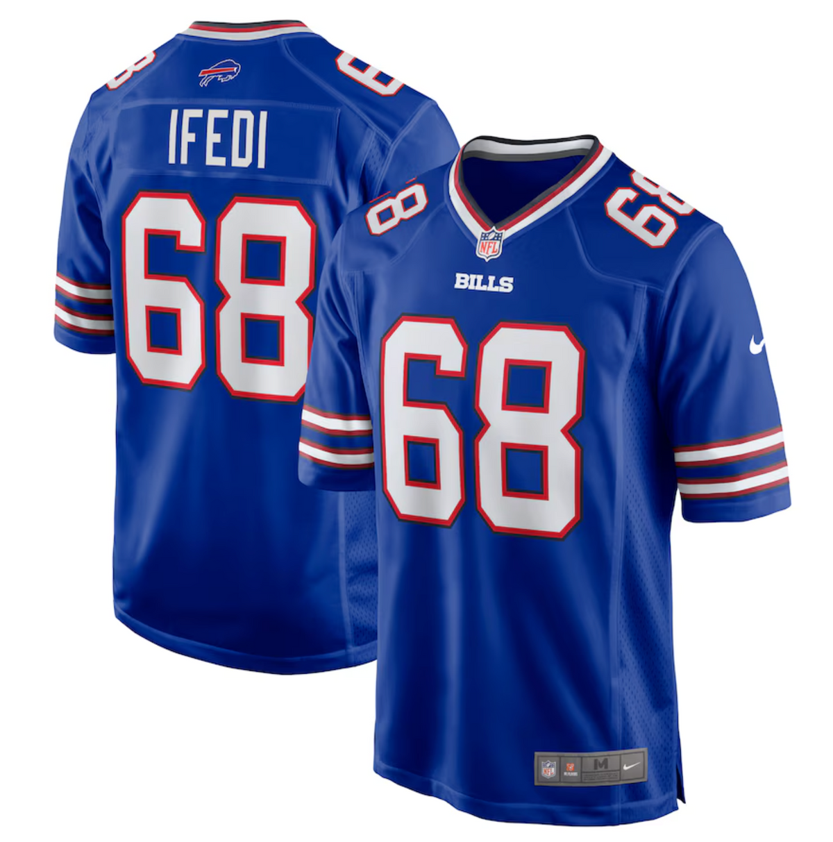 Men's Buffalo Bills Germain Ifedi Nike Royal Team Game Jersey