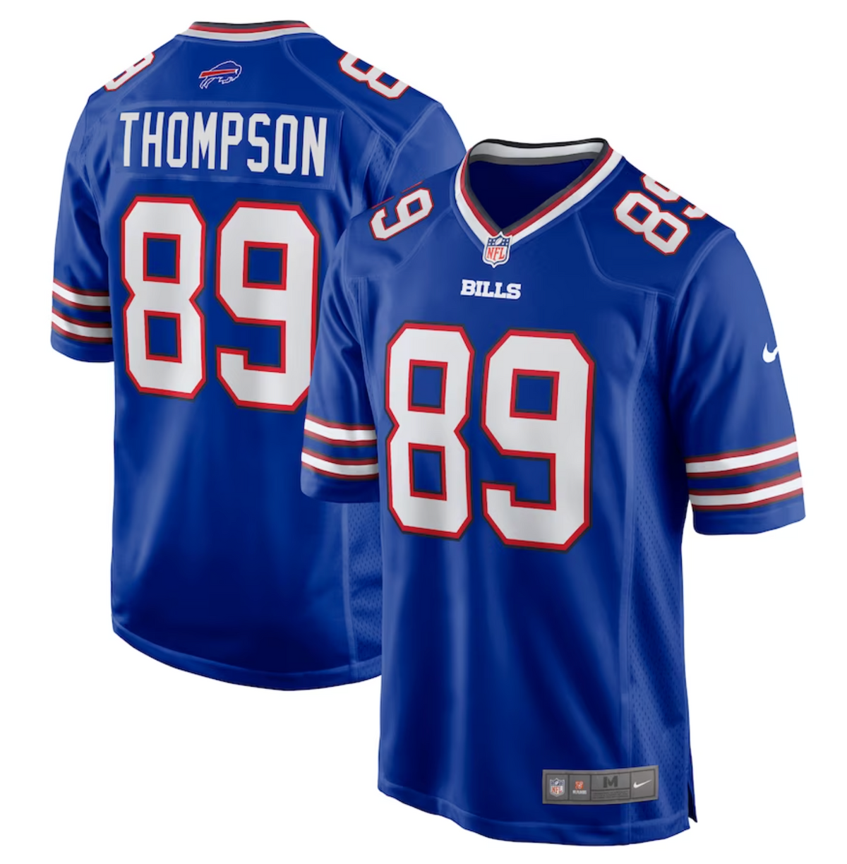 Men's Buffalo Bills Bryan Thompson Nike Royal Team Game Jersey