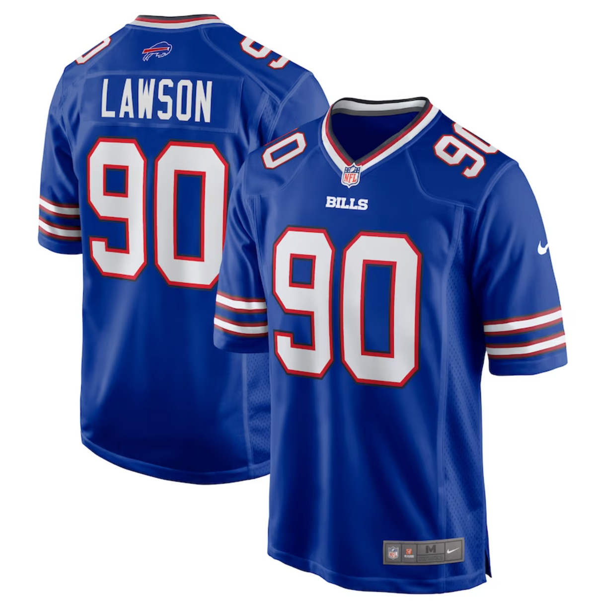 Men's Buffalo Bills Shaq Lawson Nike Royal Player Game Jersey