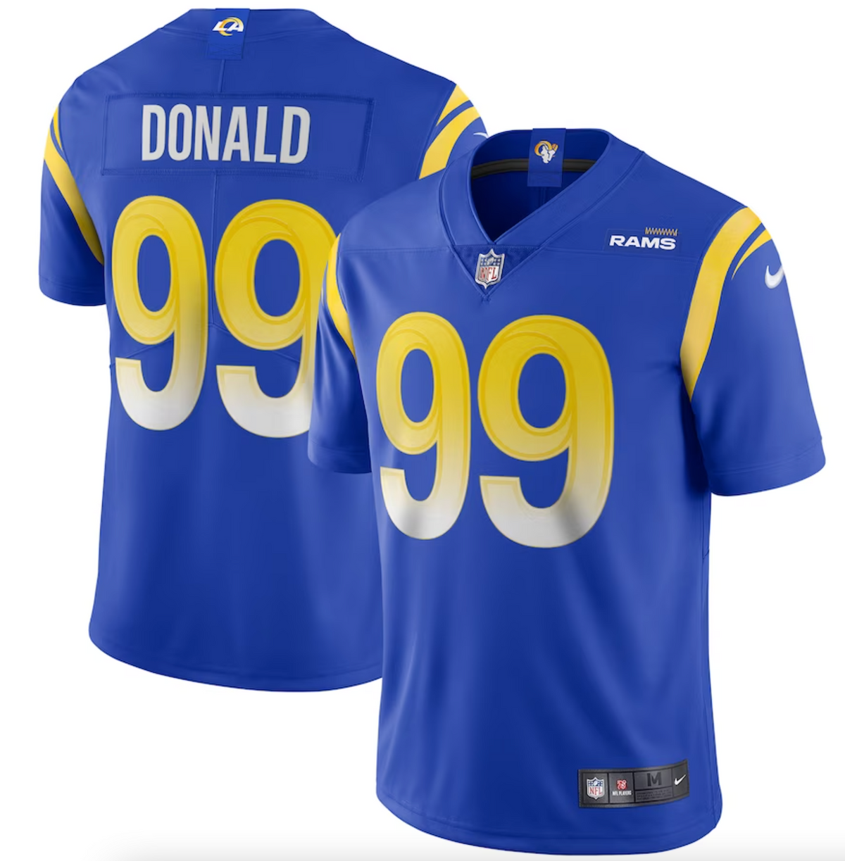 Men's Los Angeles Rams Aaron Donald Nike Royal Vapor Limited Jersey