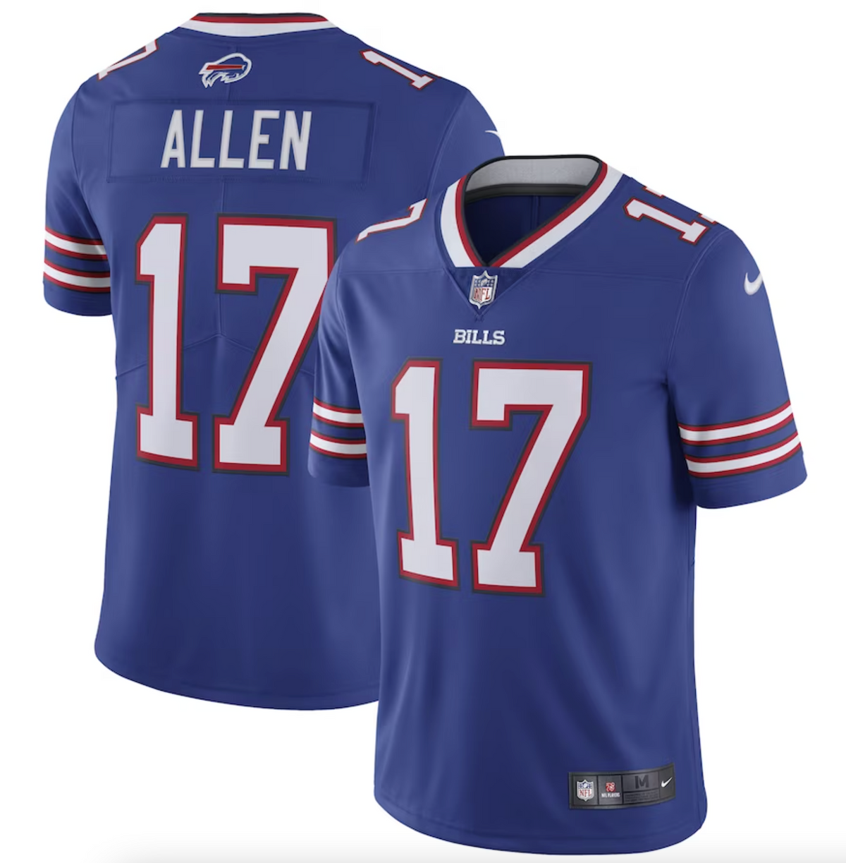 Men's Buffalo Bills Josh Allen Nike Royal Vapor Untouchable Limited Jersey