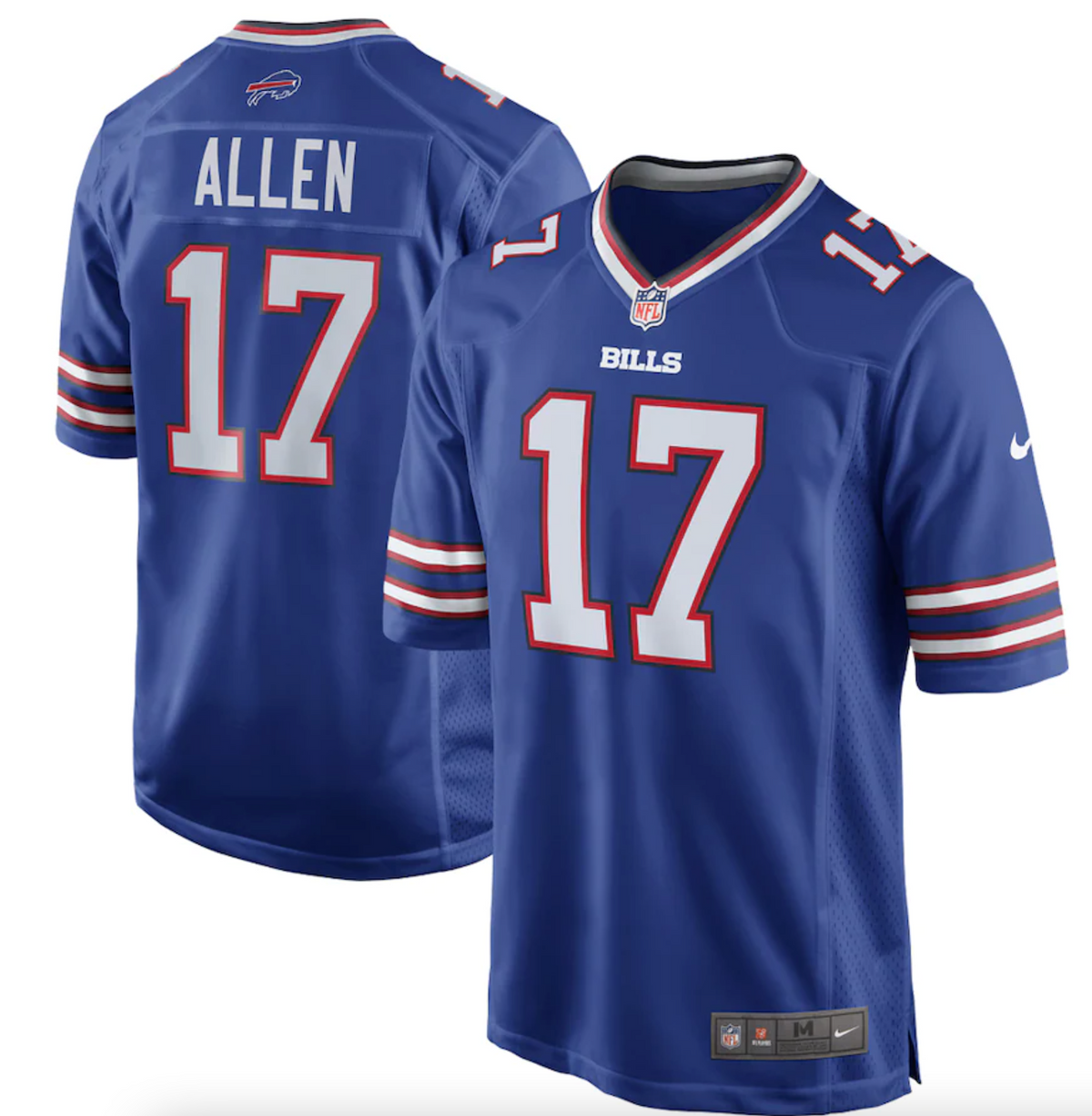 Men's Buffalo Bills Josh Allen Nike Royal Game Player Jersey