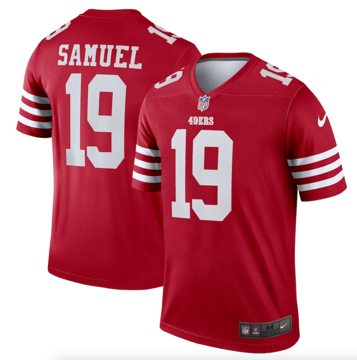 Men's San Francisco 49ers Deebo Samuel Nike Scarlet Legend Jersey