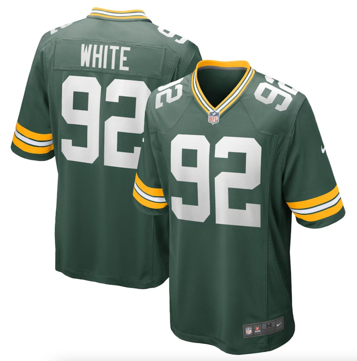 Men's Green Bay Packers Reggie White Nike Green Retired Player Game Jersey