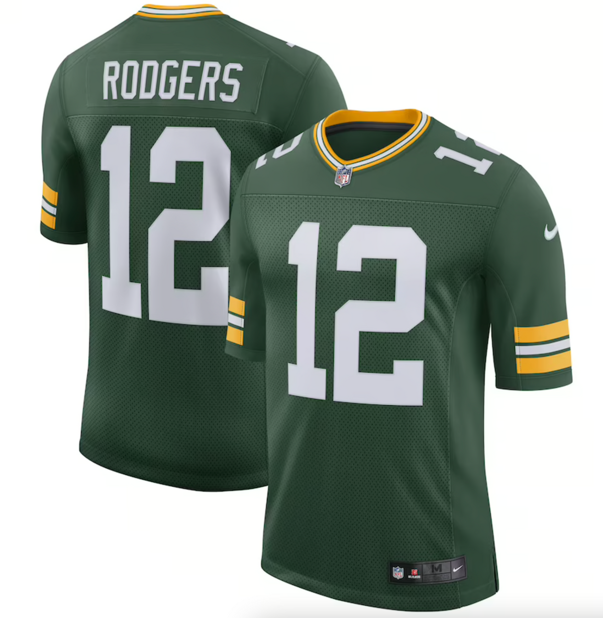 Men's Green Bay Packers Aaron Rodgers Nike Green Classic Limited Player Jersey