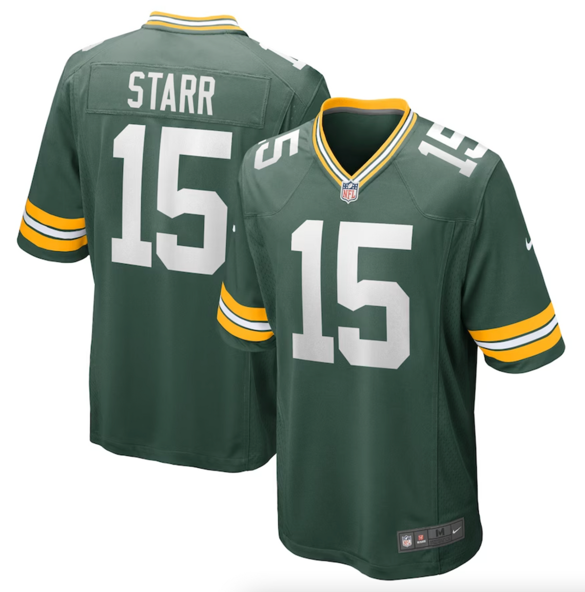 Men's Green Bay Packers Bart Starr Nike Green Retired Player Game Jersey