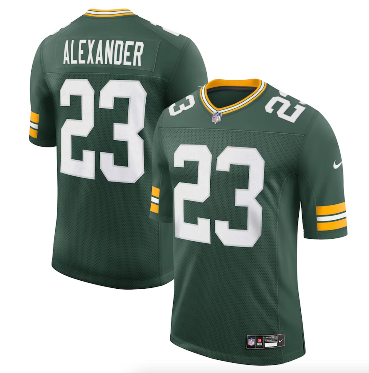 Men's Green Bay Packers Jaire Alexander Nike Green Vapor Untouchable Limited Jersey