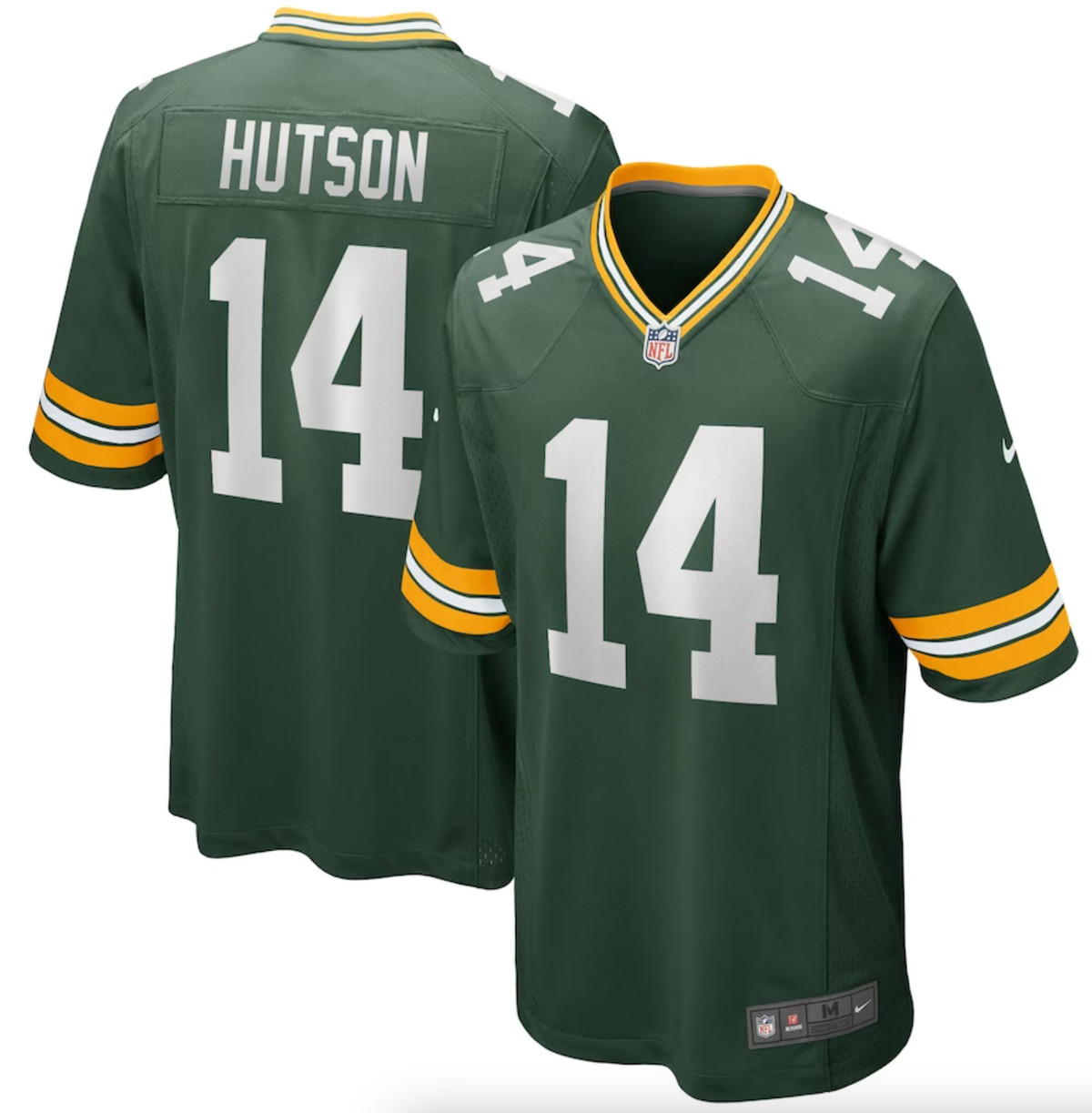 Men's Green Bay Packers Don Hutson Nike Green Game Retired Player Jersey