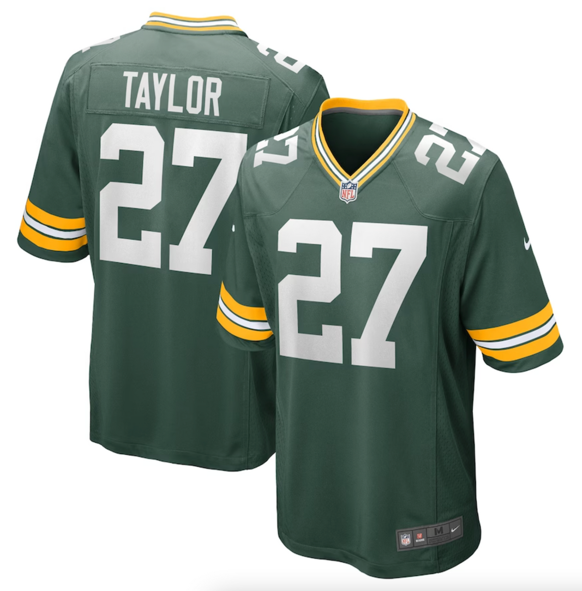 Men's Green Bay Packers Patrick Taylor Nike Green Game Player Jersey