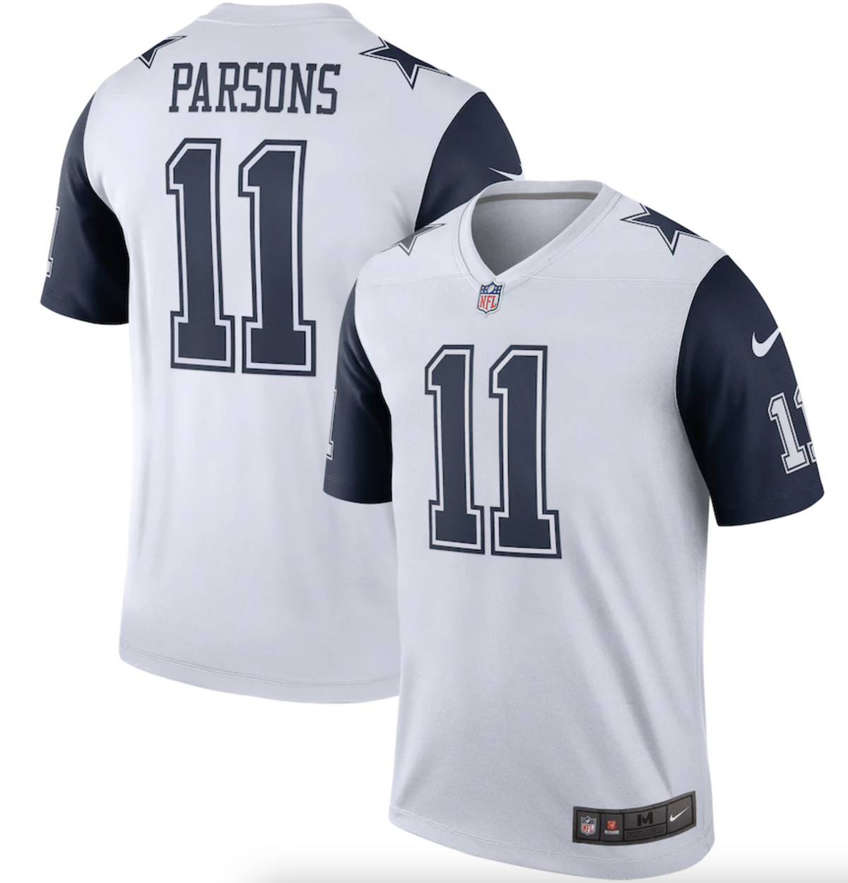 Men's Dallas Cowboys Micah Parsons Nike White Alternate Legend Jersey