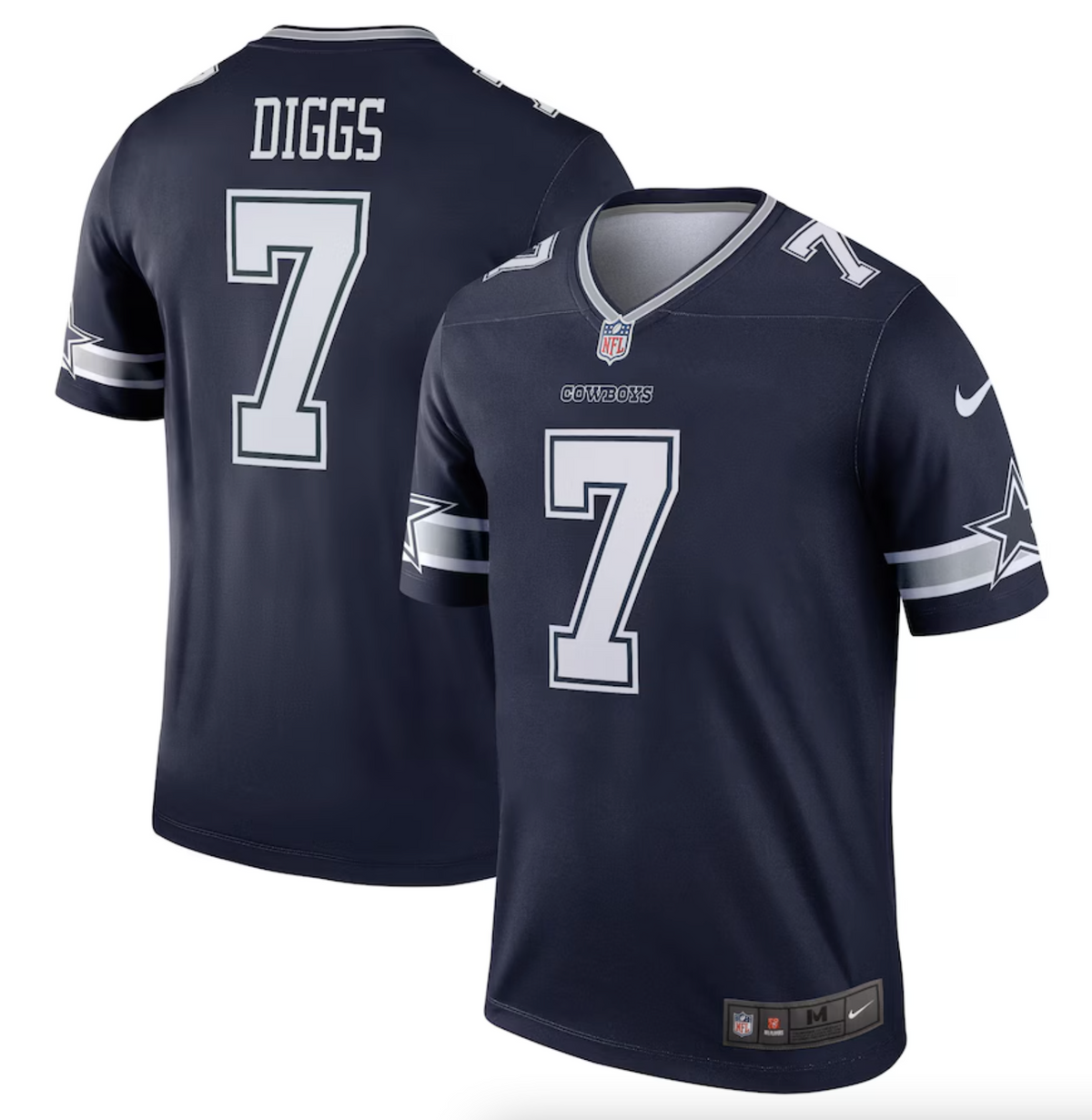 Men's Dallas Cowboys Trevon Diggs Nike Navy Legend Jersey