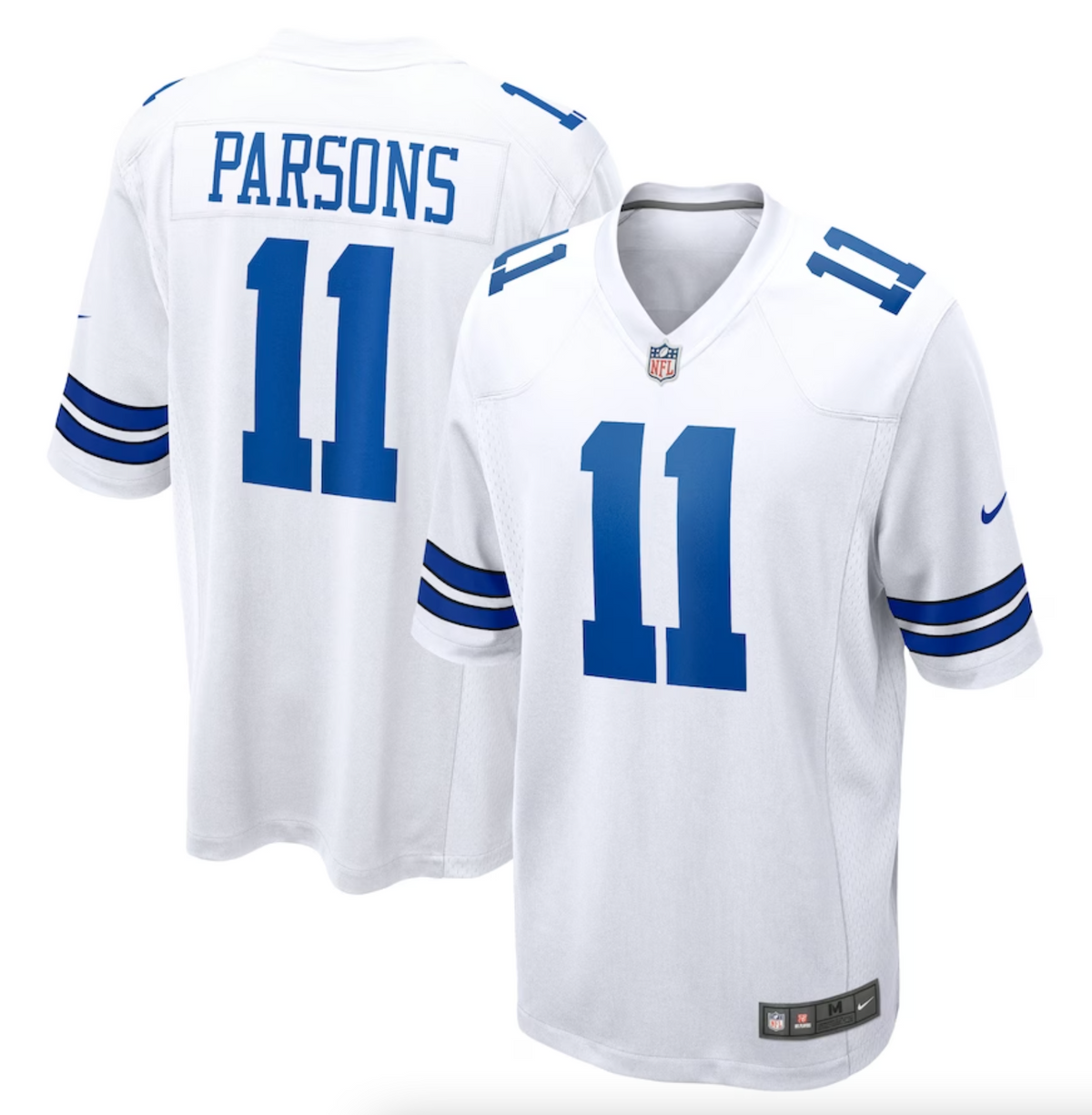 Men's Dallas Cowboys Micah Parsons Nike White Game Player Jersey