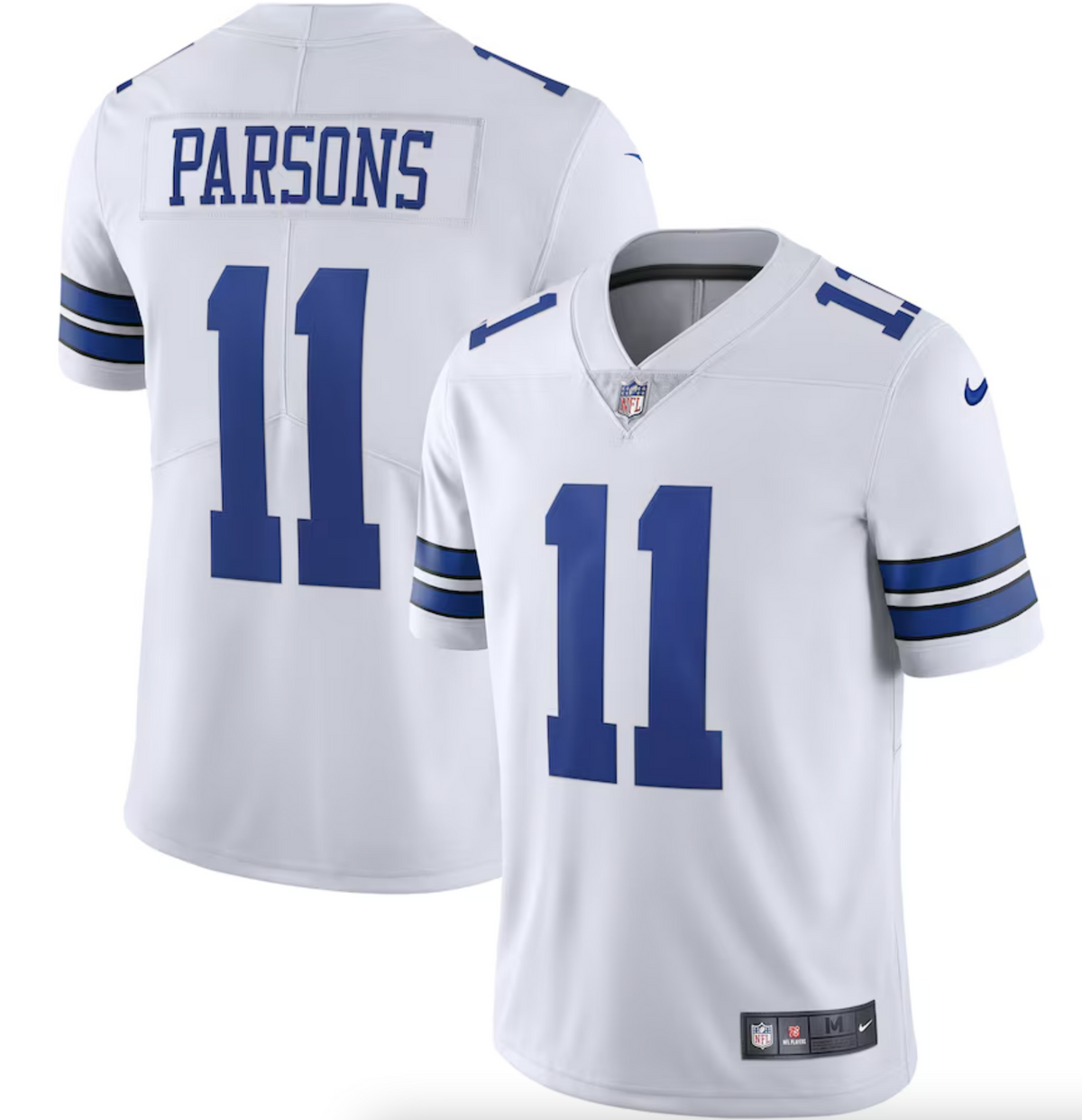 Men's Dallas Cowboys Micah Parsons Nike White Vapor Limited Jersey