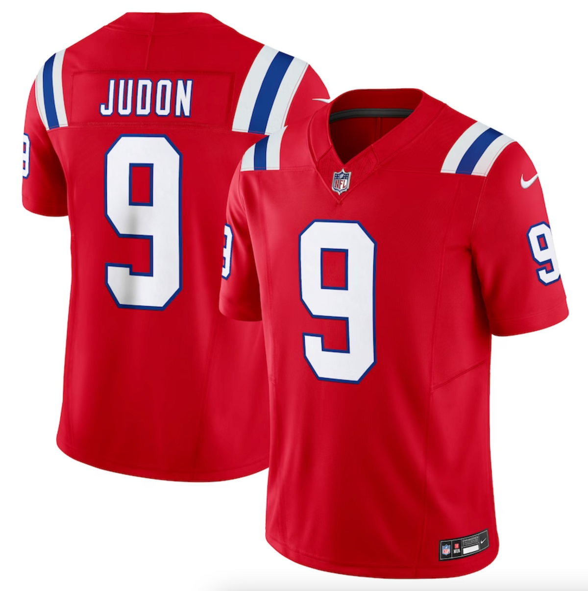 Men's New England Patriots Matthew Judon Nike Red Vapor F.U.S.E. Limited Jersey