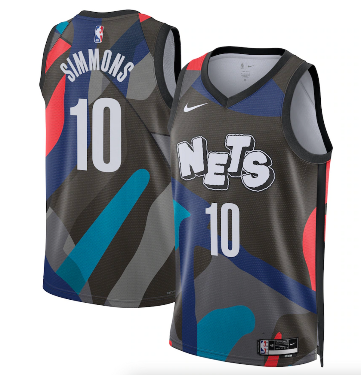 Brooklyn Nets Nike City Edition Swingman Jersey 23 - Black - Ben Simmons - Unisex