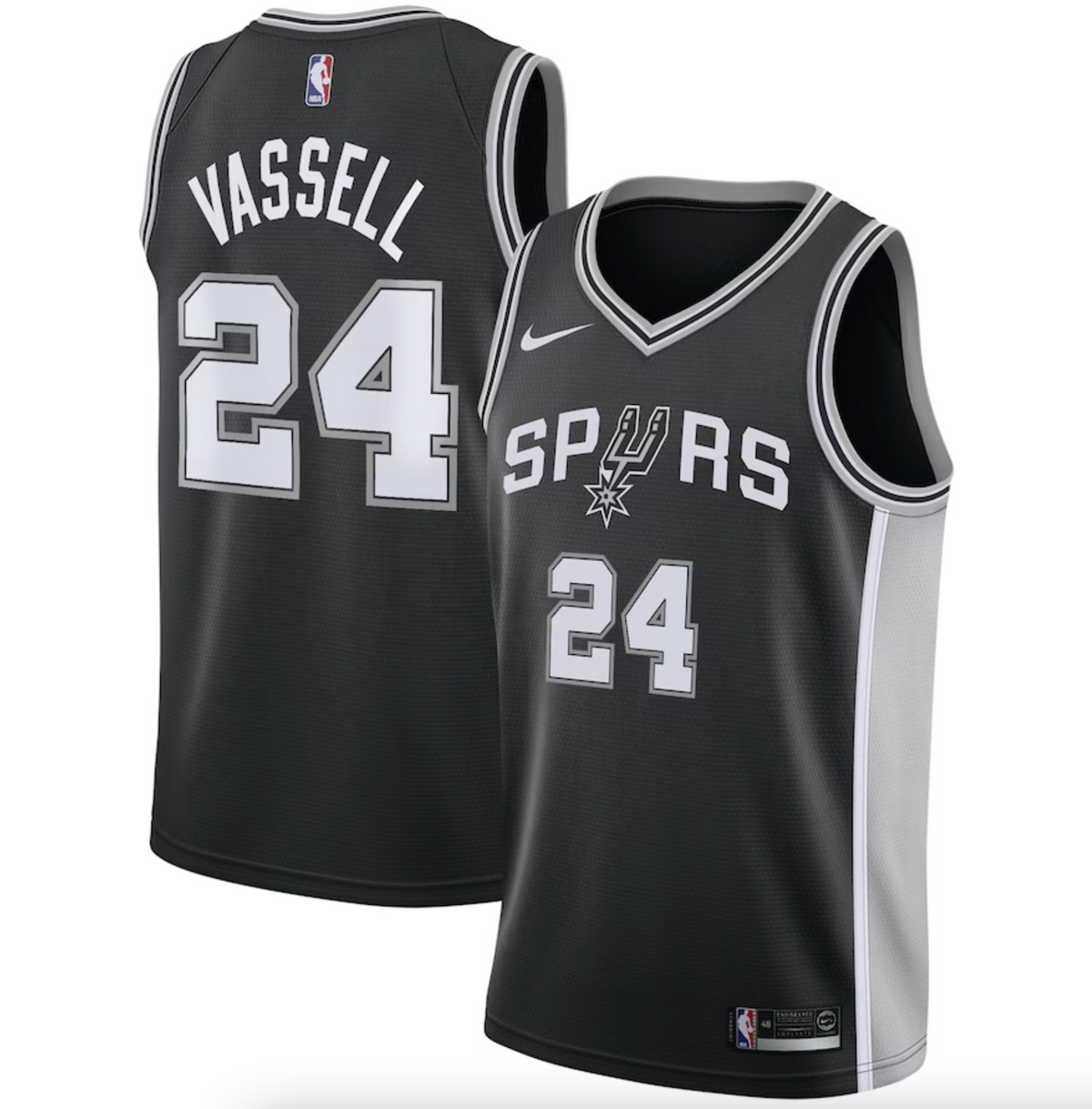 San Antonio Spurs Nike Icon Swingman Jersey - Devin Vassell - Mens