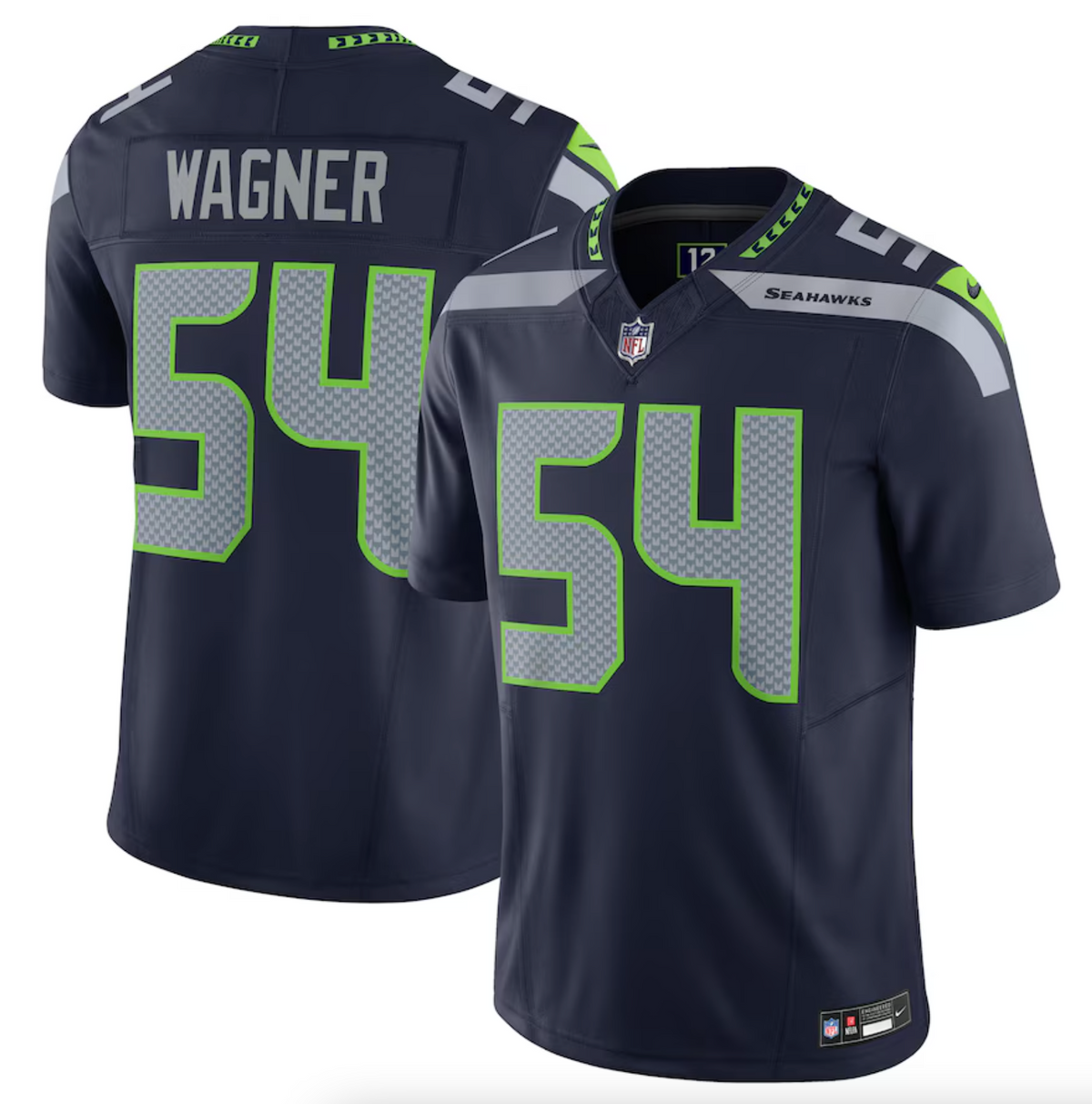 Men's Seattle Seahawks Bobby Wagner Nike Navy Vapor F.U.S.E. Limited Jersey