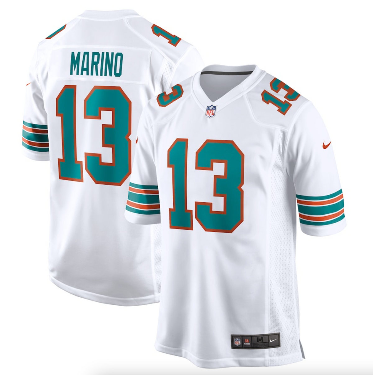 Men's Miami Dolphins Dan Marino Nike White Retired Player Jersey